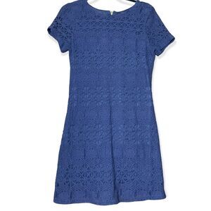 LULU’s women’s navy lace dress sz S